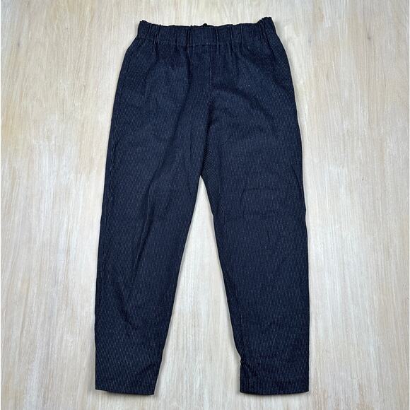 TIBI Casual Relaxed Loungewear Dark Academia Wool Blend Pull On Pants Small - Picture 1 of 16